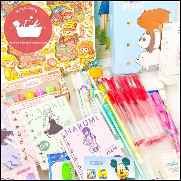 

Terbaru Ready (Tanpa Spons) Paket Alat Bubble Premium 25 X 33 Cm Mandicantik Isi Pulpen Pena Pen