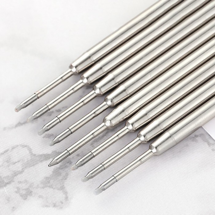 

Terbaru Pulpen Logam Isi Ulang 10 Pcs/Lot Untuk Kantor Sekolah Pulpen Hadiah 100% ori