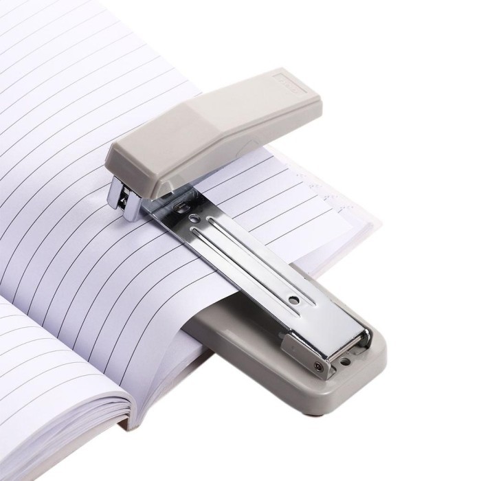 

Terbaru 360 Rotatable Stapler Metal Paper Fixing Aksesoris Kantor Alat Tulis 100% ori