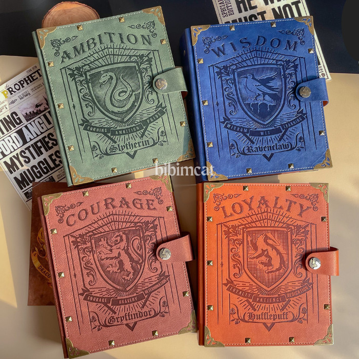 

(A5 Size) Binder Journal Set Hogwarts House Version / Agenda Notebook Promo