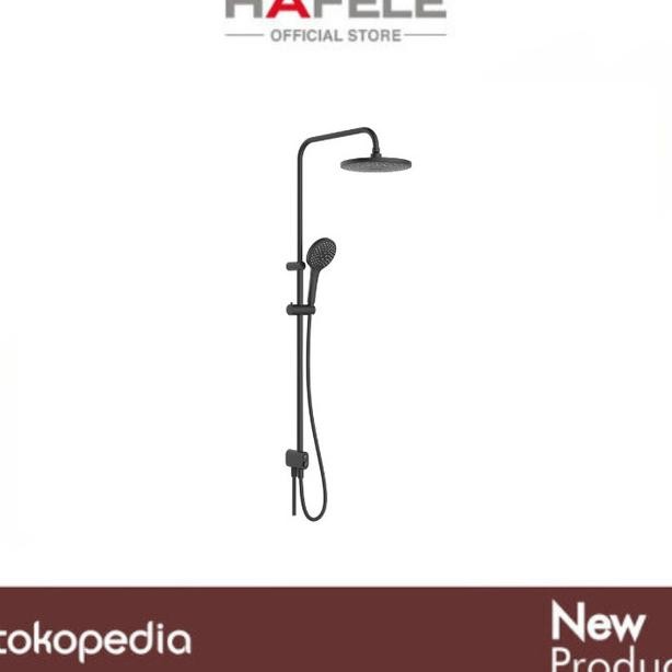 Hafele Intensity Rain Shower 227 - Kepala Shower / Rain Shower Hitam