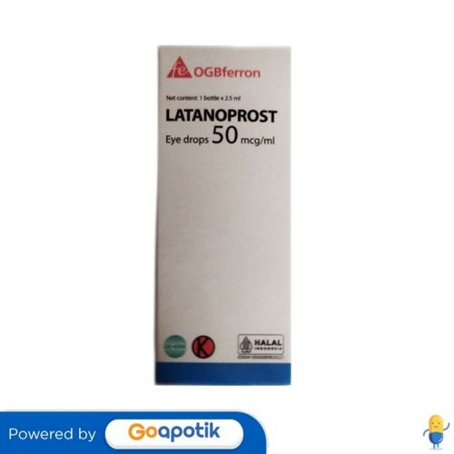 LATANOPROST OGB FERRON 50 MCG/ML TETES MATA 2.5 ML BOTOL