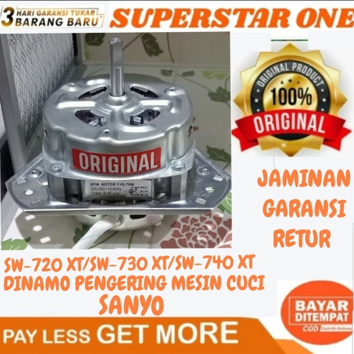 SW-720 XT/SW-730 XT/SW-740 XT DINAMO PENGERING MESIN CUCI SANYO