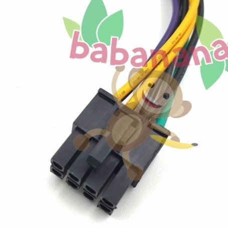 Kabel Power Konverter 24 Pin To 8 Pin For Dell Optiplex Motherboard