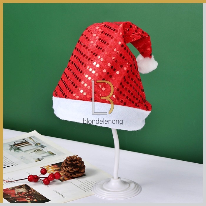 

NEW! Topi Natal Merry Christmas Santa Claus Hat Snowflake Kids Anak Dewasa - No.1 Limited