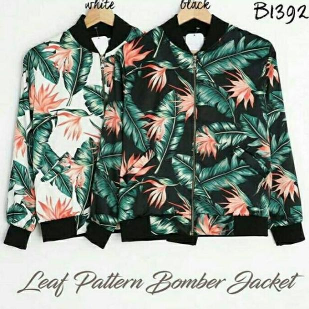 JAKET BOMBER LEAF