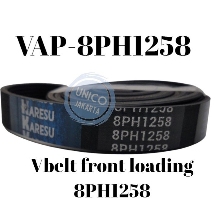 Karet vanbelt mesin cuci KARESU front loading 8PH1258