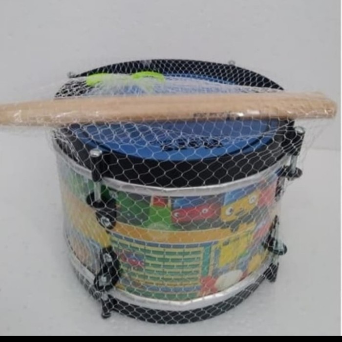 MAINAN ANAK DRUM BAND STIK KAYU
