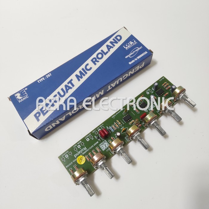 KIT PENGUAT MIC ROLAND MIXER ROLLAND