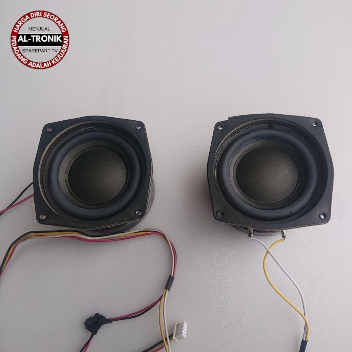 1 SET SPEAKER TV LED POLYTRON 32 INCH TYPE PLD 32D9505 SPIKER PLD32D9505 6 OHM 15 WATT