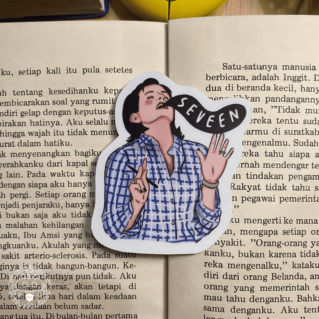 

Seven Monica (from Friends) | Vinyl Sticker | Cutepitalism
