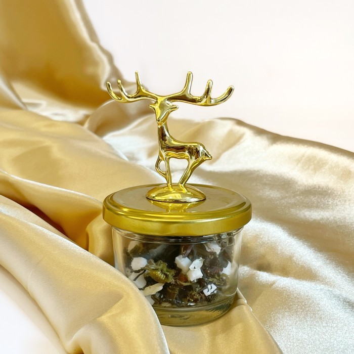 

NEW! Nowtea Limited Exquisite Glass Jar Collection - Christmas 2023 Edition - Standing Deer Limited