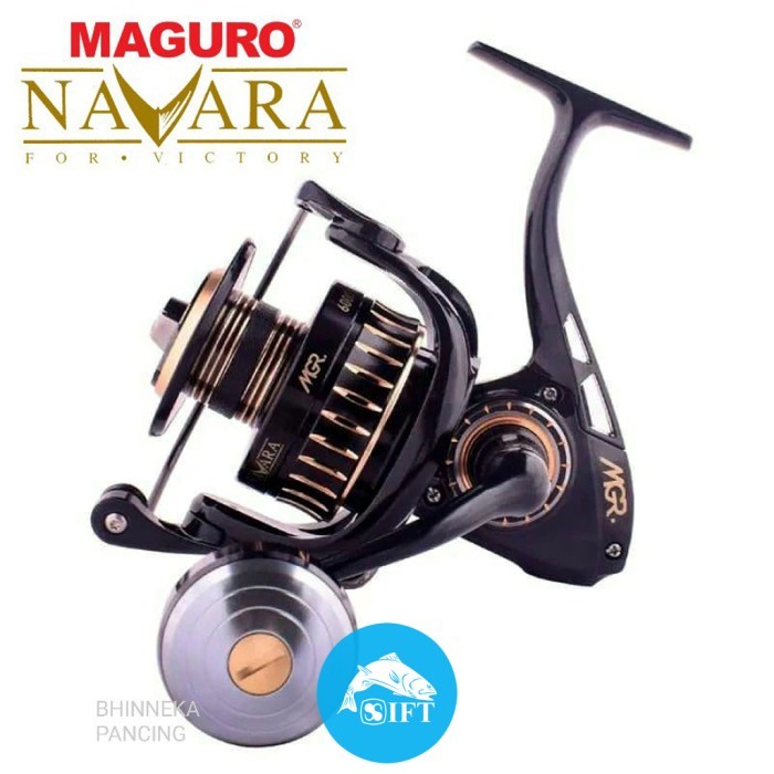 REEL MAGURO NAVARA 3000 4000 6000 JIGGING POWER HANDLE 12+1 B