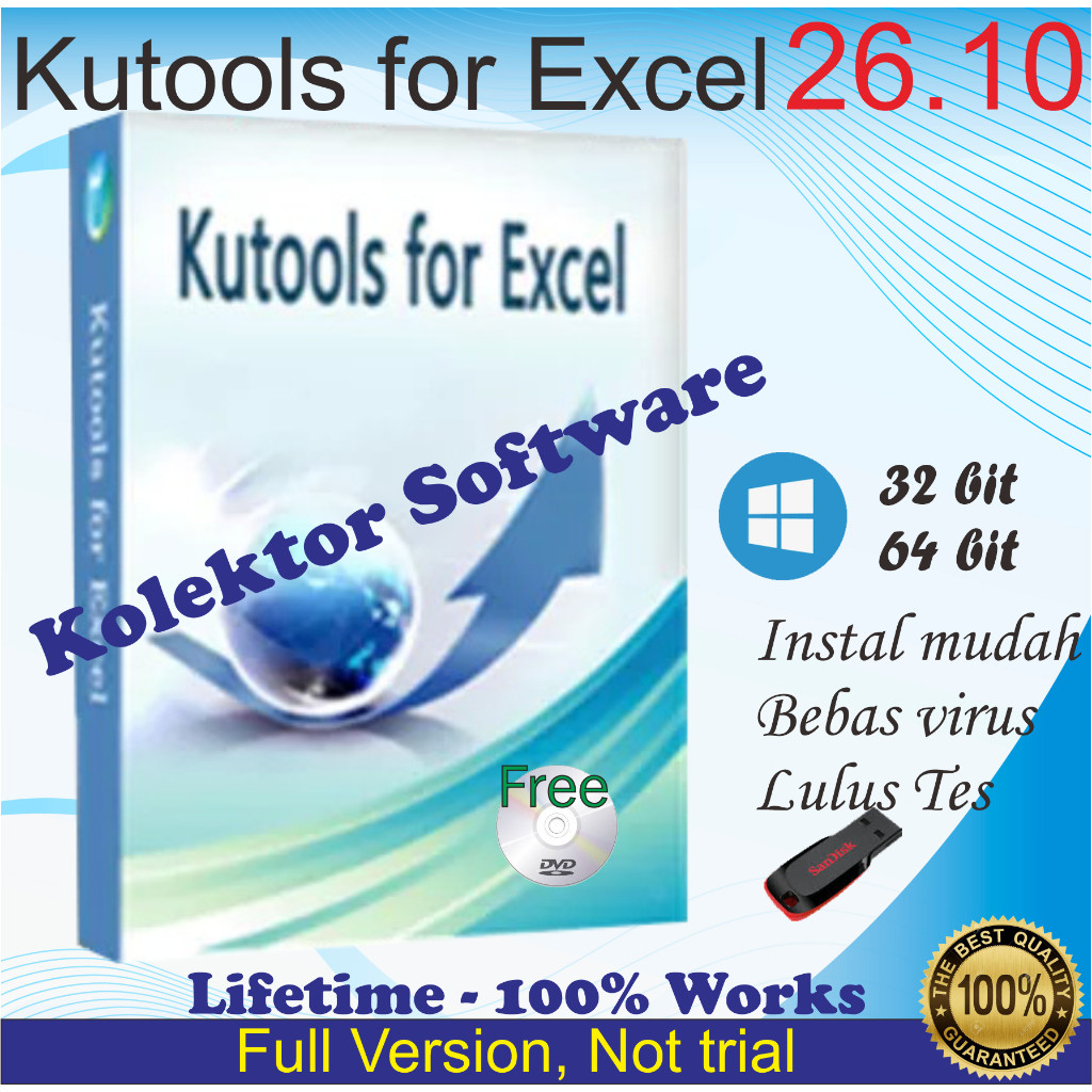 Kutools for Excel - Full Version, Lifetime