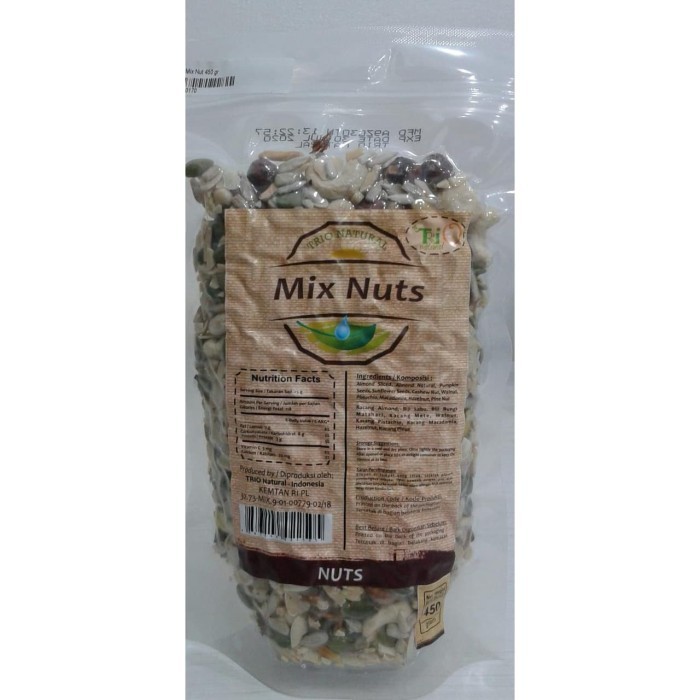 

Mix Nuts 450 Gram - Trio Natural Terbaik