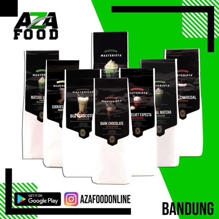 

Masterista Drink Chocolate Frappe Powder 800 Gr (8 Rasa) Diskon