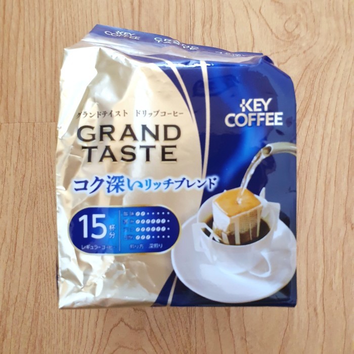 

Key Coffee Drip Coffee Grand Taste (1 Pak Isi 15) New