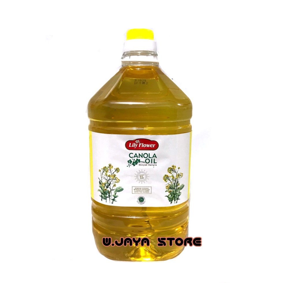 

Canola Oil Lily Flower / Minyak Kanola 5Lt New