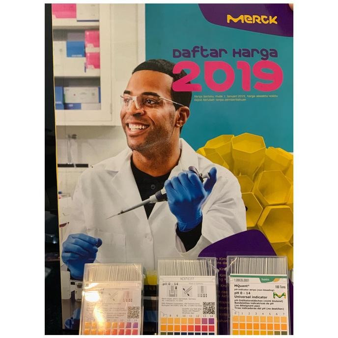 Kertas Lakmus Ph 0-14 Merck (Universal Indicator) Original Dan Terpercaya