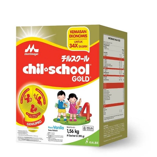 

MORINAGA CHIL SCHOOL GOLD VANILLA 1560 GR