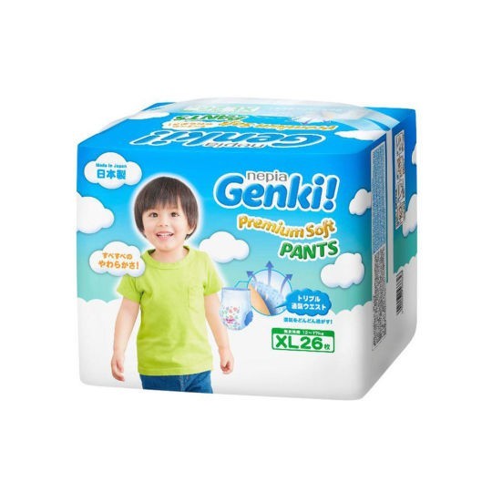 Nepia Genki Xl26 Pants - Nepia Genki Xl 26 Celana - Popok Bayi Genki