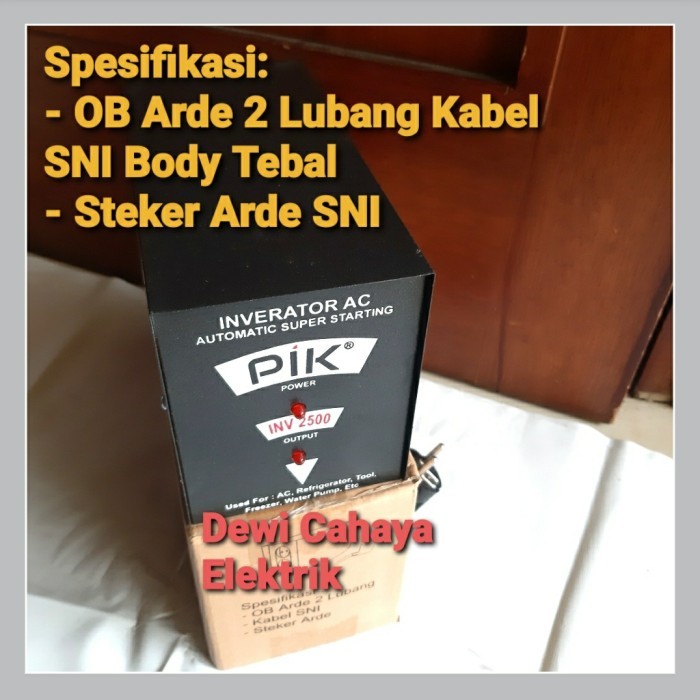 Pik Inverator Ac - Slowstart - Automatic Soft Start Penghemat Listrik