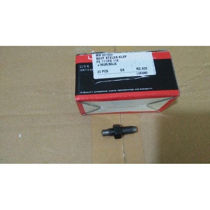 Baut Setelan Klep Baja PS100 PS120 Canter PS125 PS135 MH001002