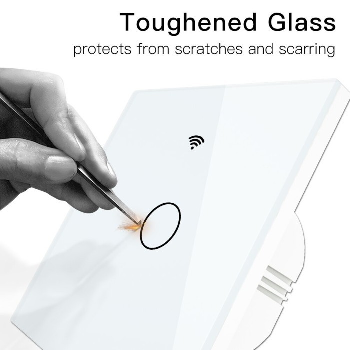 Tuya Saklar Lampu Pintar Wireless Wifi + Rf 433Mhz Smart Home