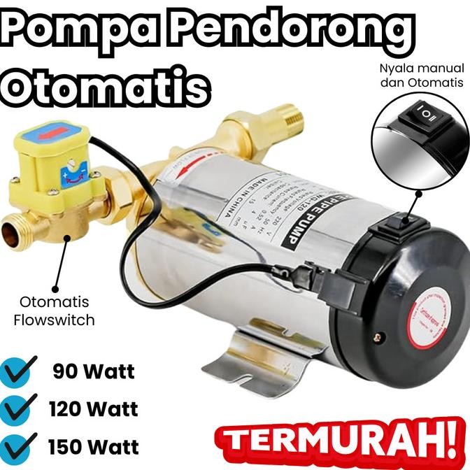 Pompa Booster Pump Mesin Pompa Dorong Otomatis Pompa Water Heater