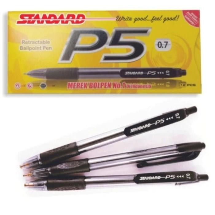 

Pulpen Bolpen Bolpoin Ballpoint Pen Cetek Standard P-5 P5 0.7