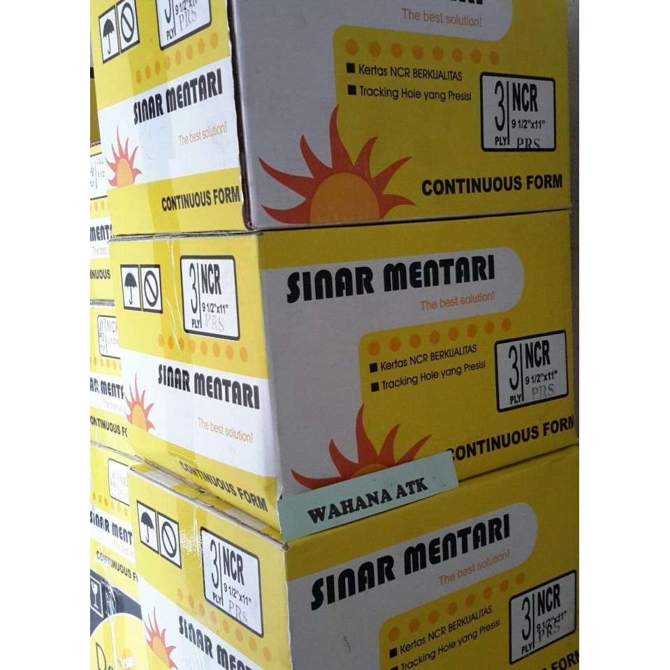 

Continuous Form Sinar Mentari Ukuran 9,5" X 11":2 Rangkap 3 Terbaik