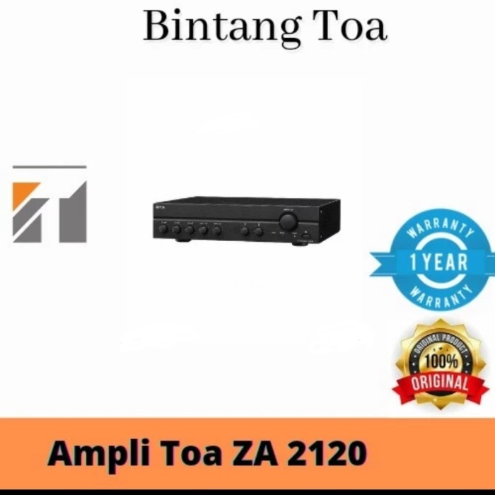 Terbaru Ampli Toa Za-2120 ( 120 Watt )
