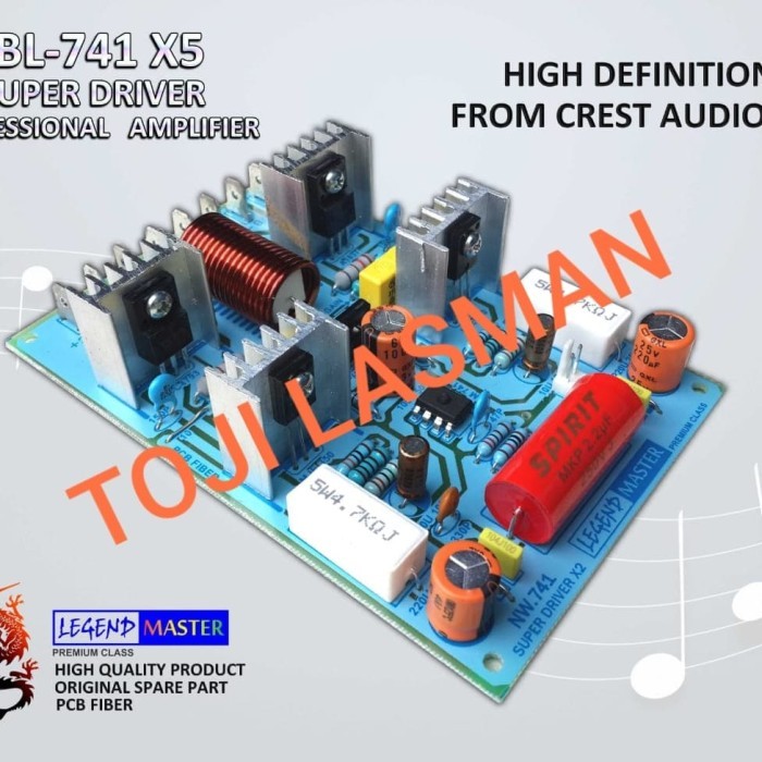 Terbaru Jbl 741 X5 Jbl741 Modul Driver Power Amplifier Nw 741 Legend Master