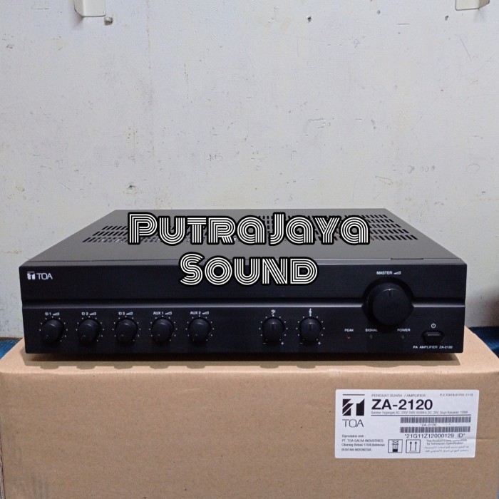 Terbaru Amplifier Toa Za-2120, Za 2120, Za2120 (120 Watt) Ampli Toa Original