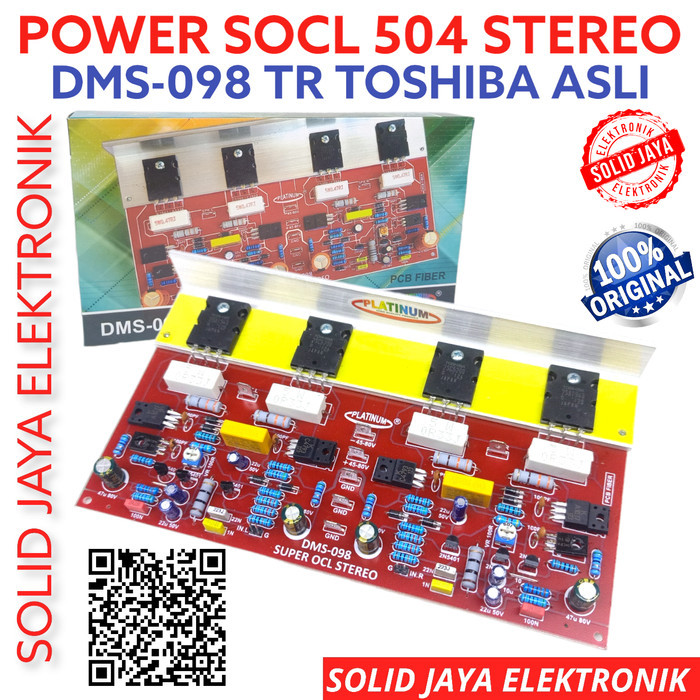 Cuci Gudang Kit Power Super Ocl Socl 504 Tr Toshiba Asli Amplifier Dms 098Platinum