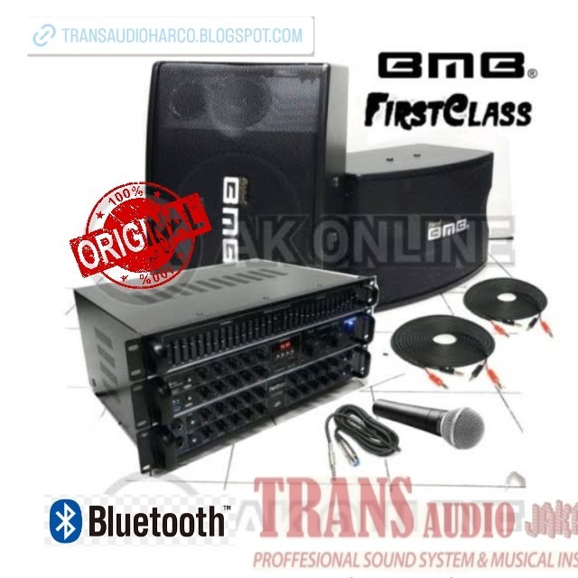 Terlaris Paket Sound Karaoke Bmb Speaker 10In Dan Amplifier Fca3000
