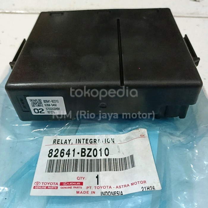 82641-BZ010 RELAY INTGRATION ALL NEW AVANZA XENIA