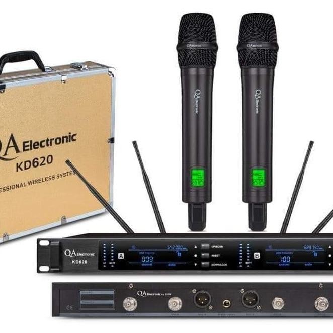mic wireless qa electronic kd620 kd