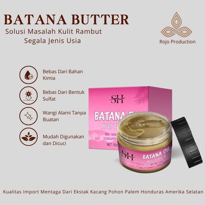 TERBARU - 100% Pure Batana Oil From Honduras Natural Batana Butter For Hair