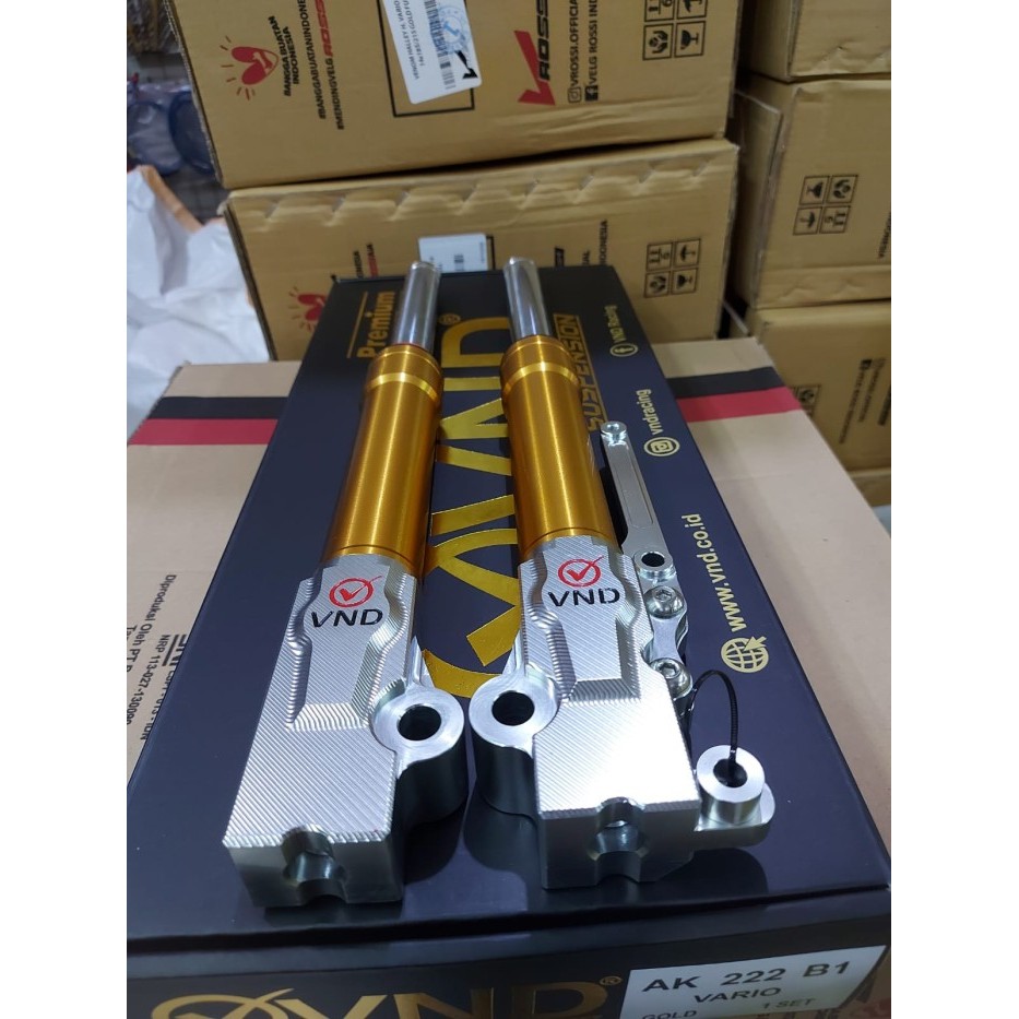 VND SHOCK DEPAN 222 UPSIDE DOWN MIO VARIO