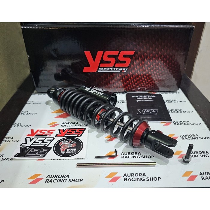 SHOCKBREAKER YSS G SPORT 340 MM BLACK SMOOTH SERIES NEW VARIO 160
