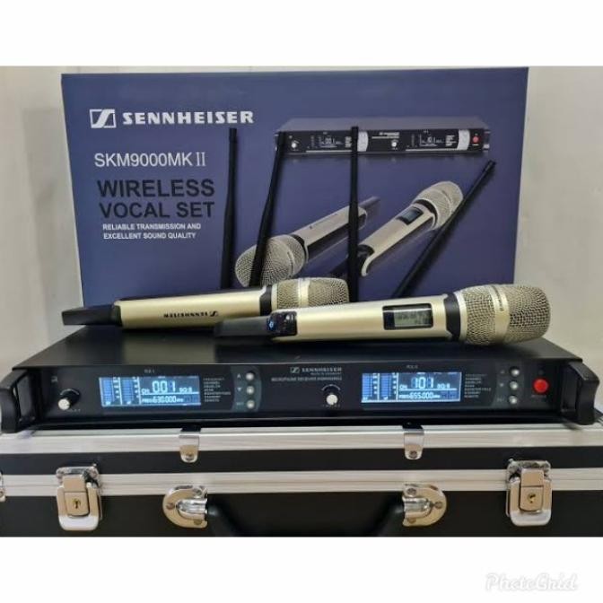 MIC WIRELESS SENNHEISER SKM9000 MK II 4 ANTENA SKM 9000 MK2 UHF