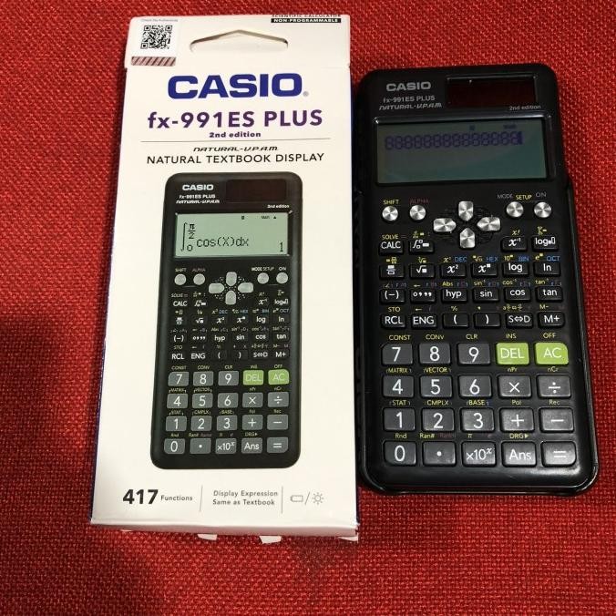 

TERBARU - Kalkulator Casio FX 991ES PLUS 2nd Edition