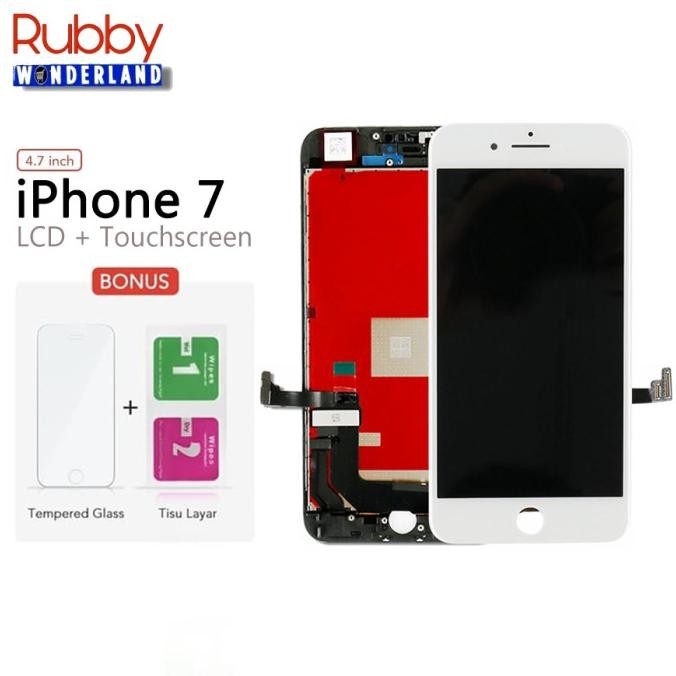 TERMURAH - LCD + Touchscreen + Frame Apple iPhone 7 / 7G Original 100% Bergaransi