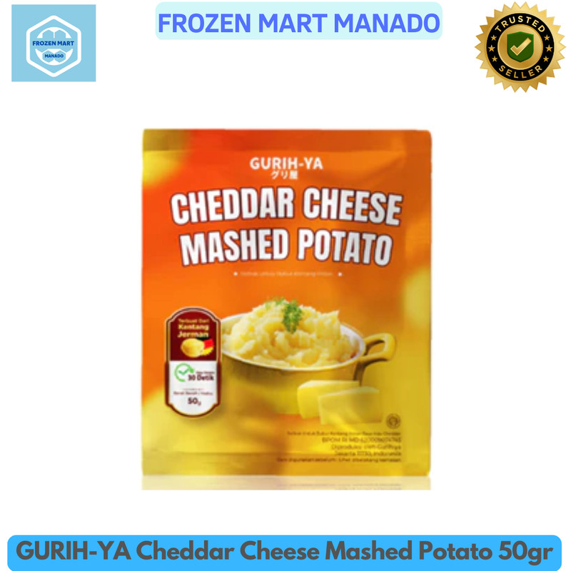 

GURIH-YA Cheddar Cheese Mashed Potato 50gr - Frozen Mart Manado (Frozen Food Manado)