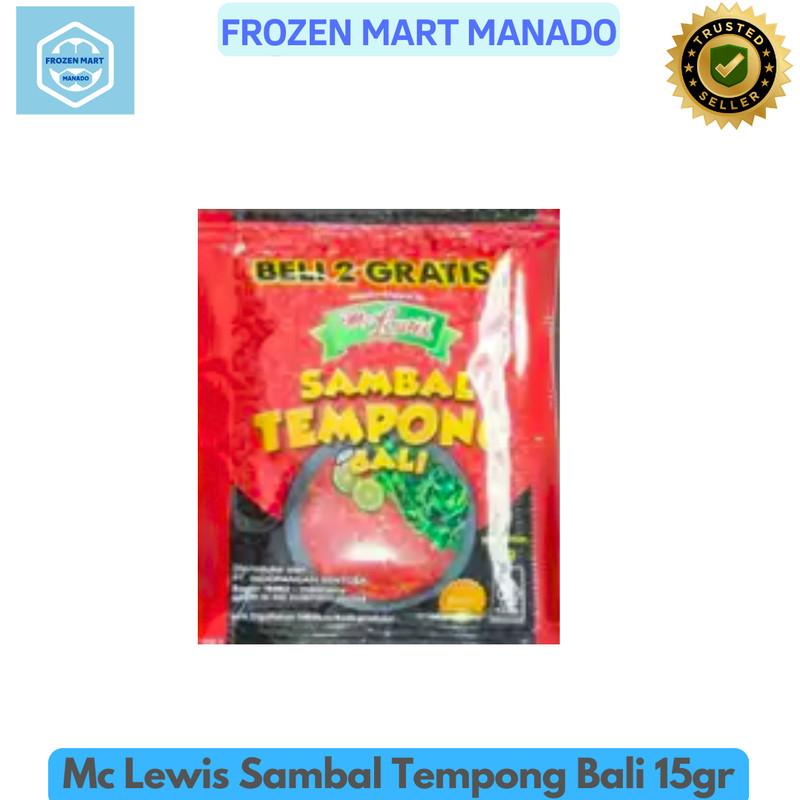 

Mc Lewis Sambal Tempong Bali 15gr - Frozen Mart Manado (Frozen Food Manado)