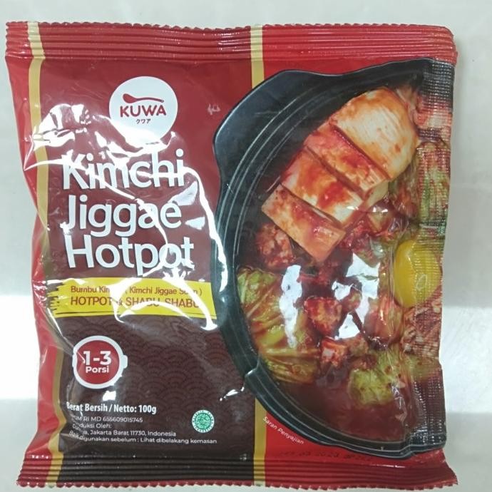 

Kuwa Kimchi Jiggae Hotpot & Shabu Shabu 100 Gr / Bumbu Kimchi Jiggae Terlaris