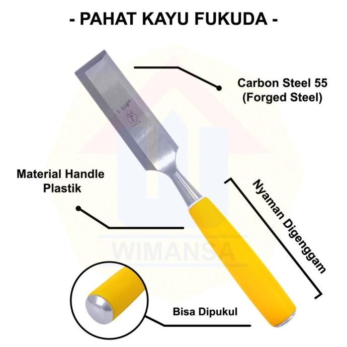 PAHAT KAYU FUKUDA 1 1 4 INCH - TATAKAN KAYU