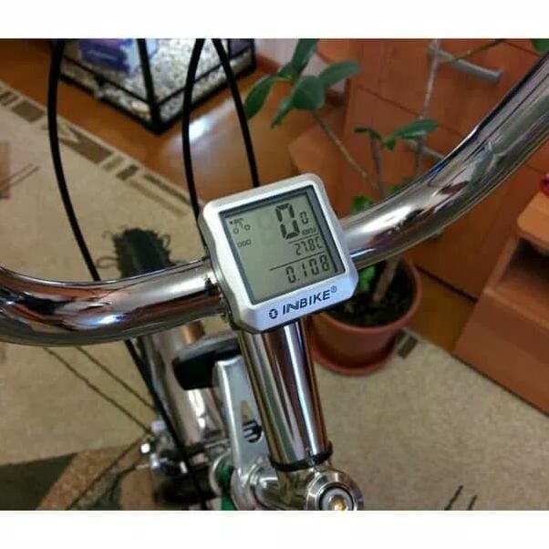 Inbike Speedometer Sepeda 14 Function Lcd Display Bicycle