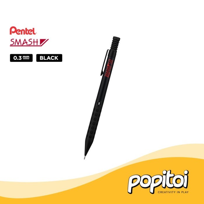 

Terlaris Pentel SMASH Mechanical Drafting Pencil 0.3 0.5 mm Pensil Mekanik SALE